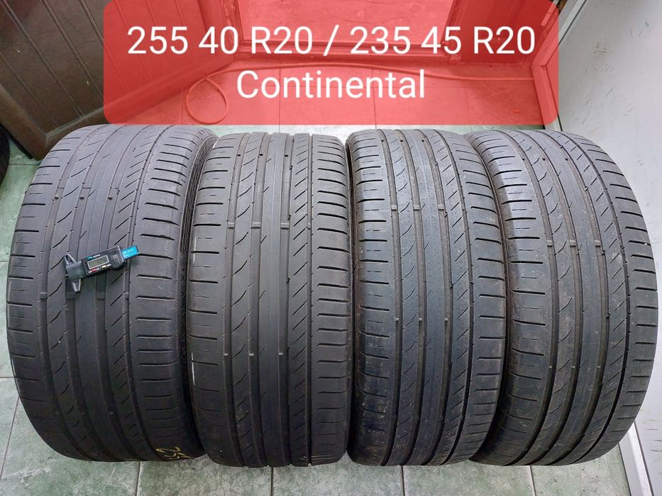 ``Set anvelope 255/40 R20 cu 235/45 R20 Continental