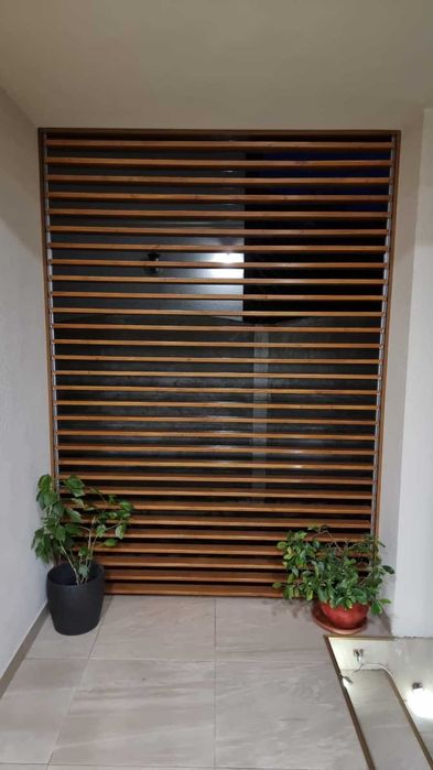 Set 2 glisiere 2,5 m - pentru  balcoane -foisoare- terase