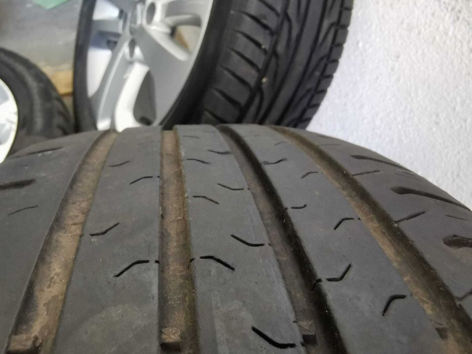 Jante Originale Dacia Lodgy / Sandero R.16 cu anvelope de vara