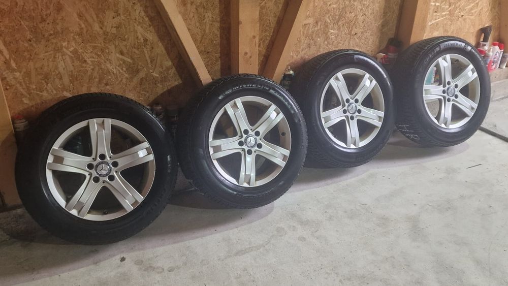 Jante / Roti Mercedes GLK , ML , GLC , Anvelope Iarna Michelin