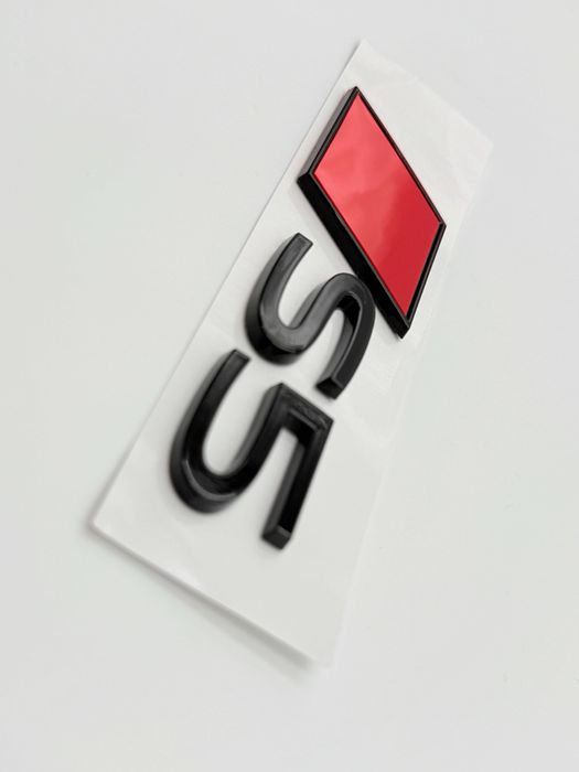 Emblema AUDI S5 spate negru NOU