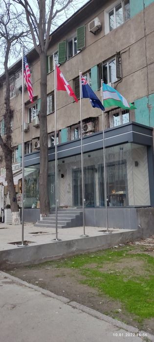 Наружный реклама Флагшток разных видов  доставка и установка бесплатно