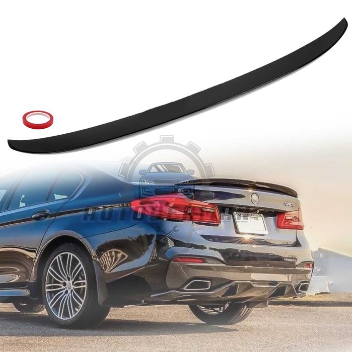 Крило G30 Спойлер за BMW 5 серия Г30 тунинг черен гланц нови 530i 520
