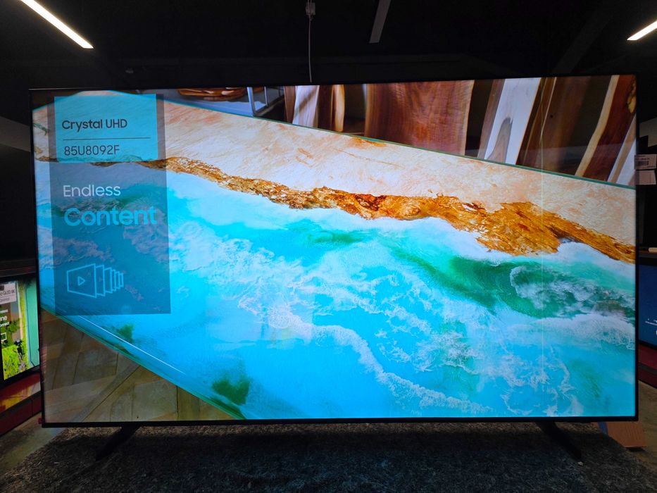 Televizor Smart SAMSUNG UE85U8092F 214 cm 4K Defect Ecran Linii Verticale Poze Reale WiFi Smart TV Garantie Reselecto