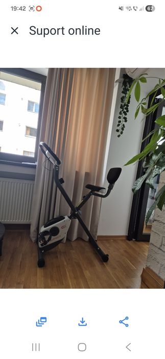 Bicicleta verticala magnetica TOORX BRX-COMPACT