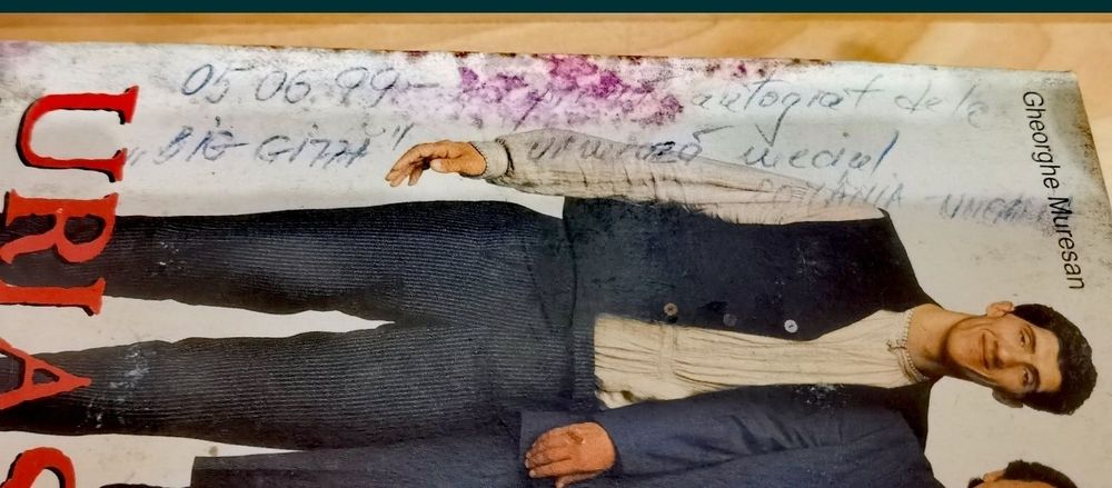 Retro VHS English patient My Giant cu autograf Ghiță Mureșan anul 1999