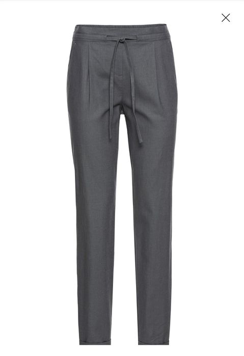 Pantaloni din in Germania,noi,gri petrol ,superbi M