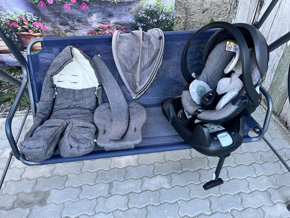 Carucior 3 in 1 Stokke explory  v6 full accesorizat