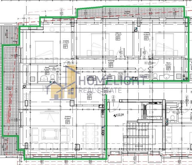 Продава се Четиристаен апартамент в София, Малинова долина - 201 кв.м за 1649 €/кв.м - Снимка #3