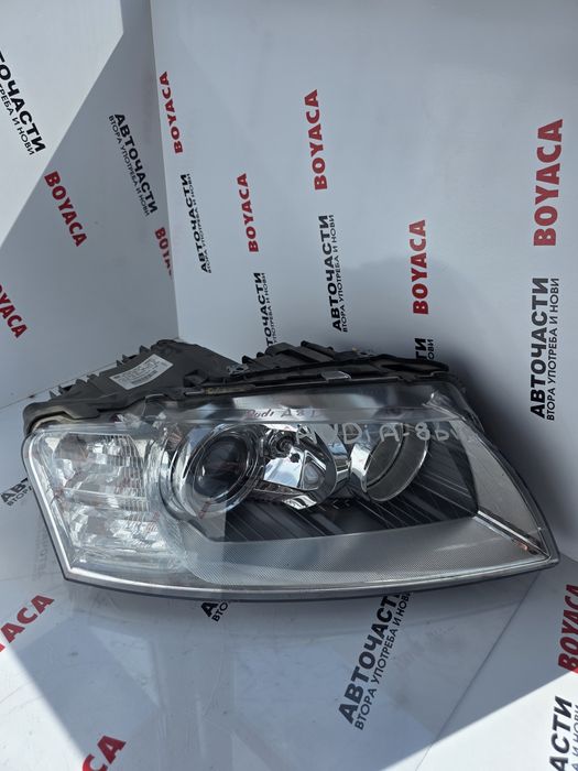 Десен фейсов ксенонов фар Audi A8 04-07г