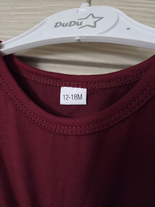 Бордовое платье для девочки