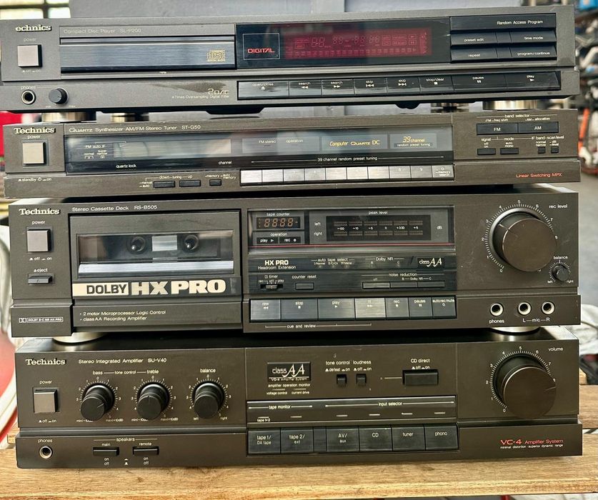Linie vintage Technics +boxe  Technics