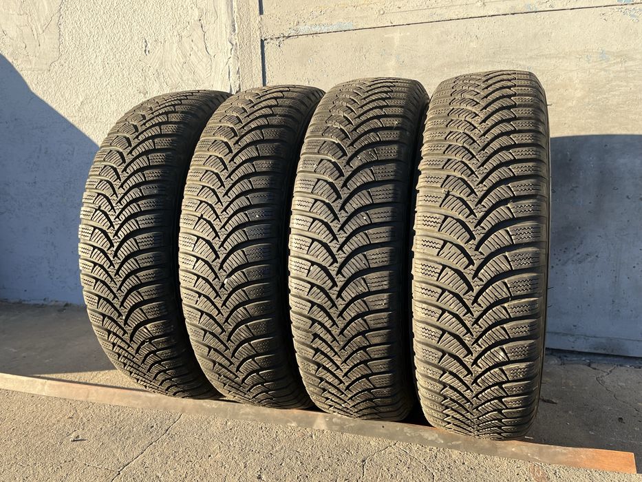 4 бр. зимни гуми 165/70/14 Hankook 6-7 mm DOT 2220