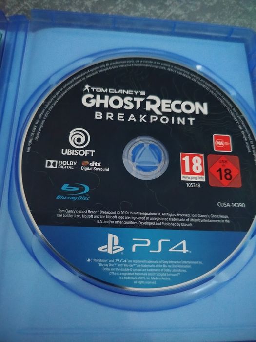 Игра для PS4 Ghost recon.