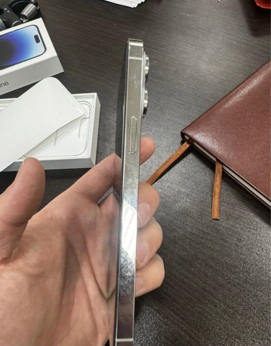 Iphone 14 pro max garantiya aybi yoq 256 yalik 82 batareyka face true