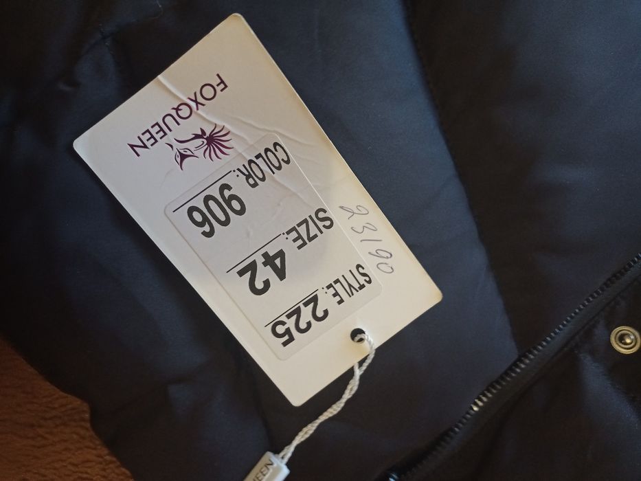 Пуховик 42 размер