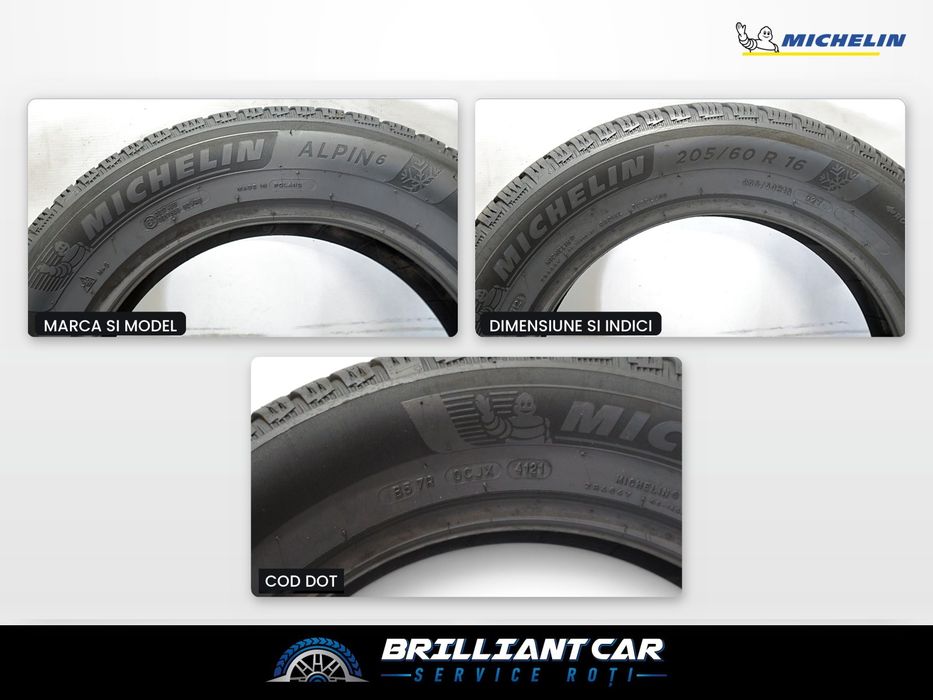 Anvelope iarna 205 60 16 Michelin Alpin 6
