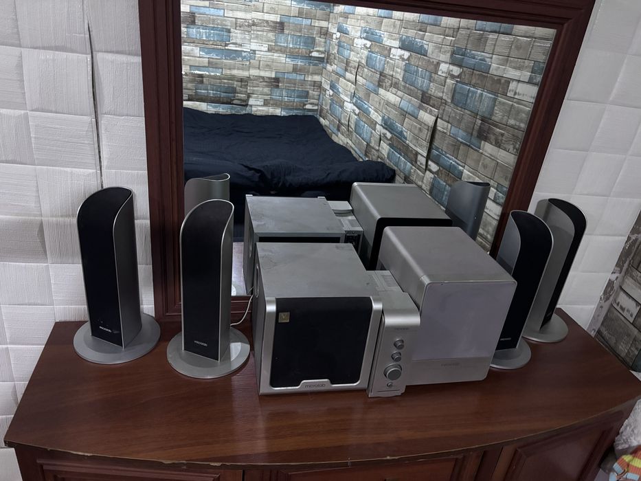 Microlab аудиосистема калонки буфер