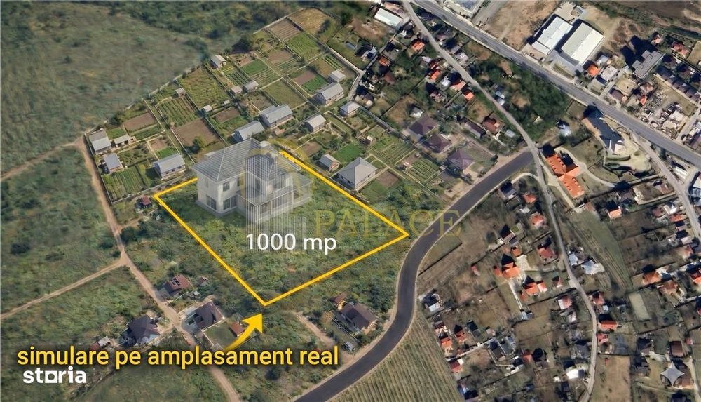 Teren Intravilan 1.000 mp Bucium zona Hanul Trei Sarmale PUZ Aprobat