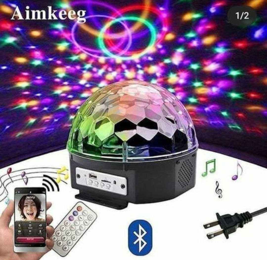 Диско шар Magic Ball Light MP3 с музыкой, флешкой и пультом: 6 500 тг. -  Игрушки Караганда на Olx