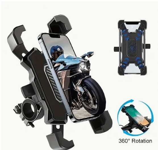 Suport telefon pentru atv-uri, motociclete, biciclete, rotire 360°