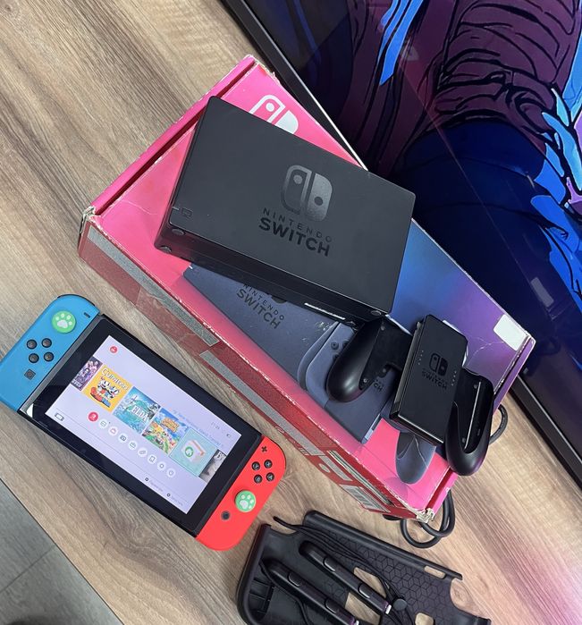 Прошитая Nintendo Switch Standard 256GB. Kefir