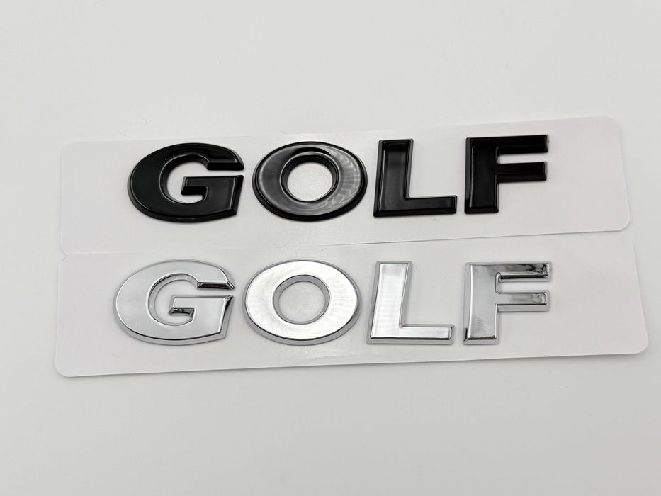 Emblemea Compatibila VW GOLF crom