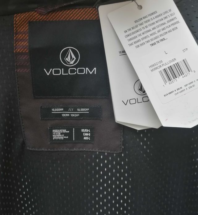 Volcom Mirror Pullover 10К #L технично дамско яке за ски и сноуборд