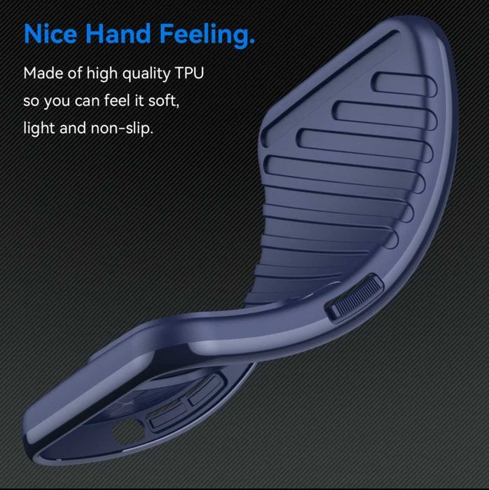 Husa Premium Antisoc din silicon mat pentru Motorola Moto G32