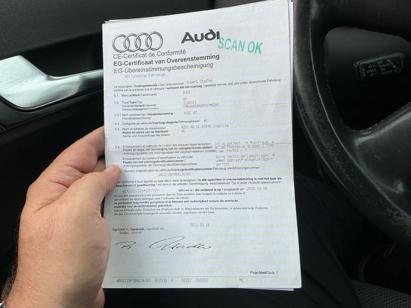 Audi A3 Sportback 1.6 TDIe Attraction 2011