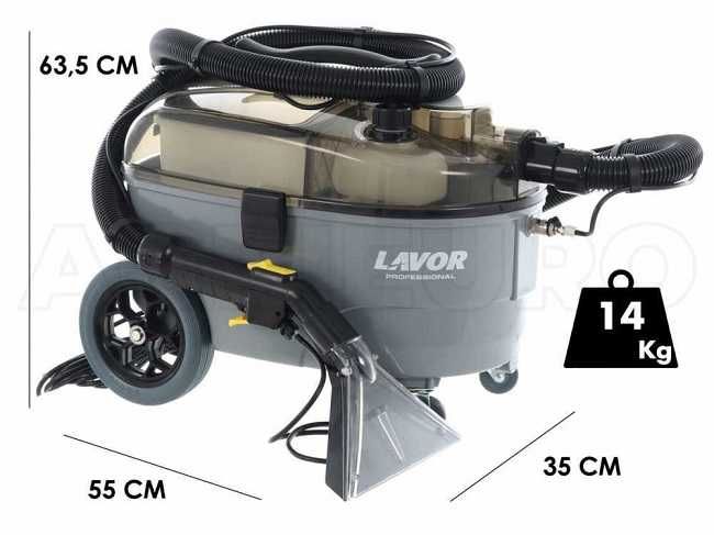 Aspirator cu spalare injectie-extractie apa Jupiter LAVOR  1100W