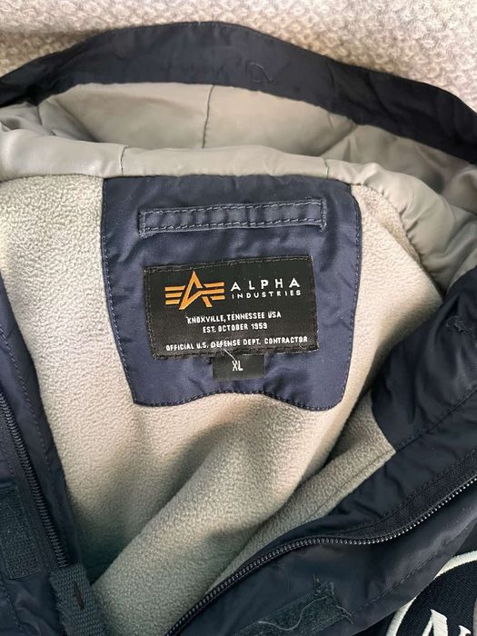 Анорак alpha industries XL размер.
