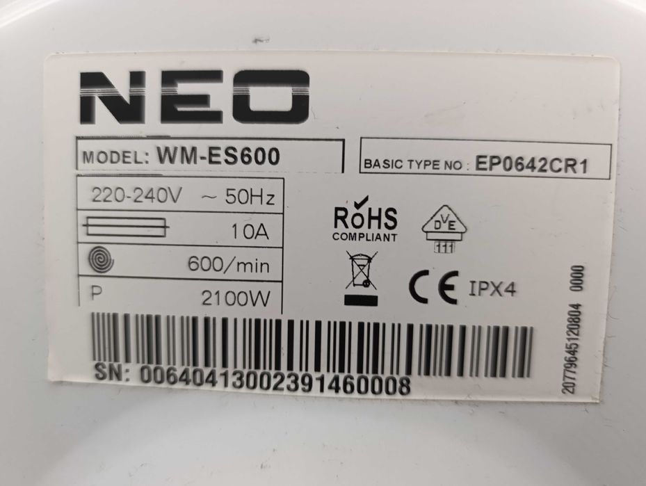 Пералня NEO WM-ES600 5 кг
