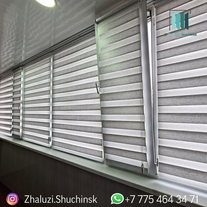 Рулонные шторы День ночь