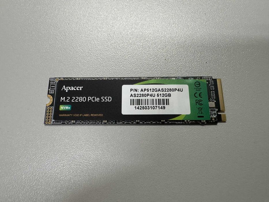 SSD m2 Apacer 512 gb