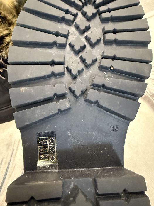 Gabina боти от естествена кожа и естествен косъм