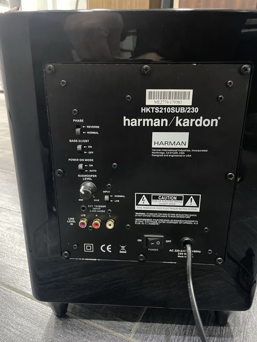 Harman kardon  HKTS -210 subufer ..