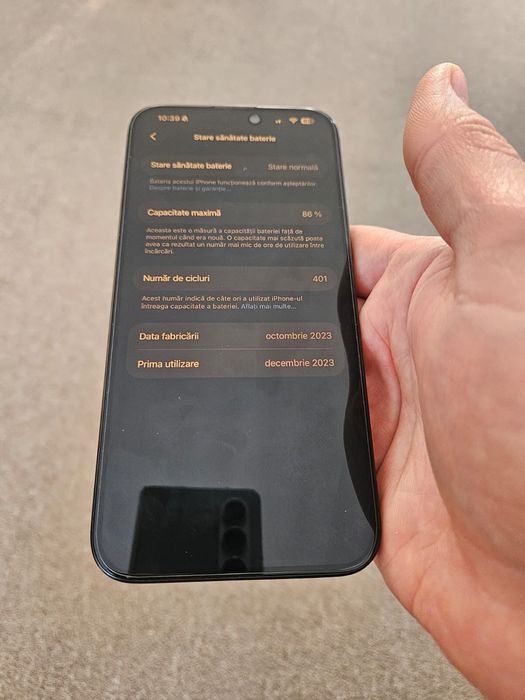 Vand/schimb Iphone 15 pro max 256 GB