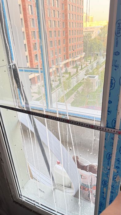 балконная стеклянная дверь