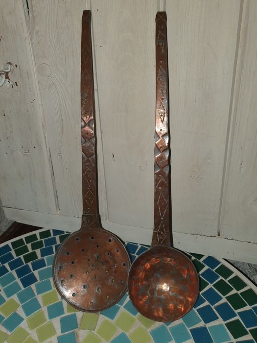 Стари медни черпаци