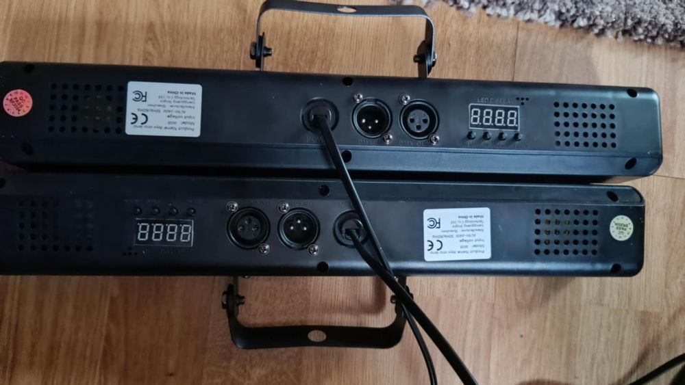 Bare led 8X12 w per led, DMX