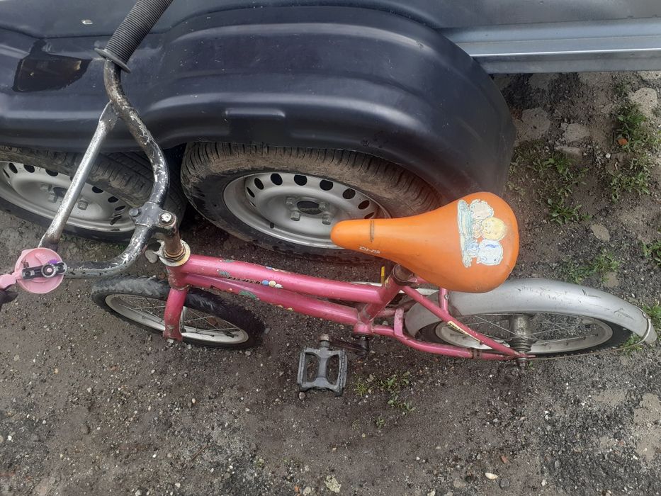 Trotineta Hudora și bicicleta copii