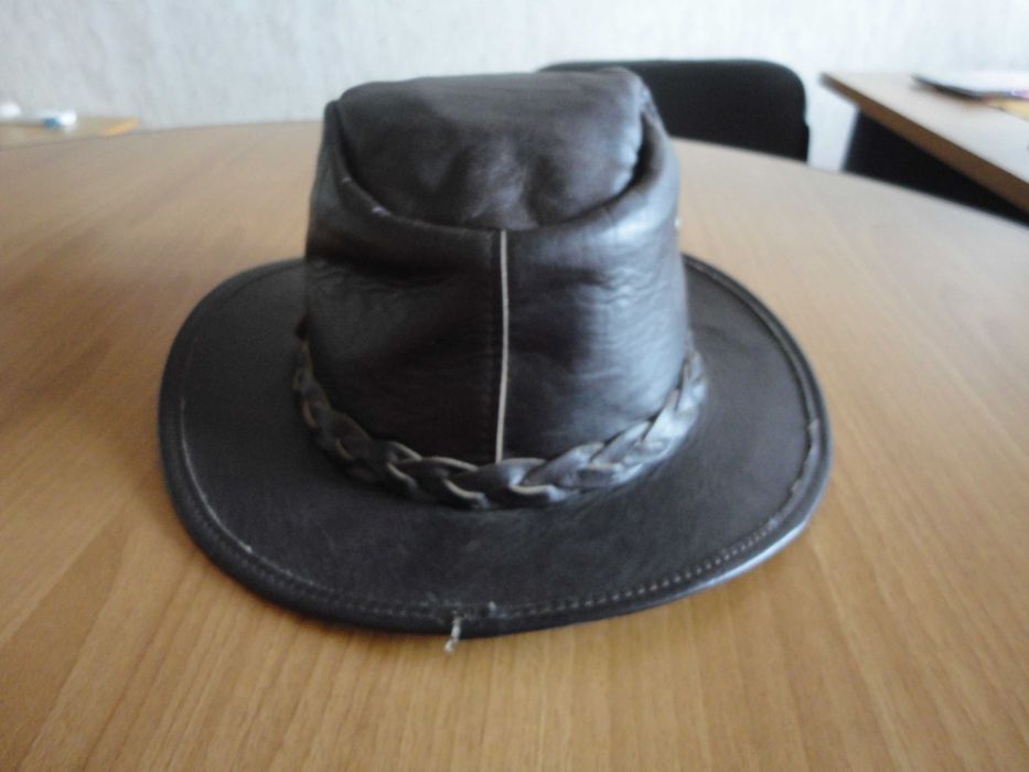 Немска уестърн шапка/естествена кожа