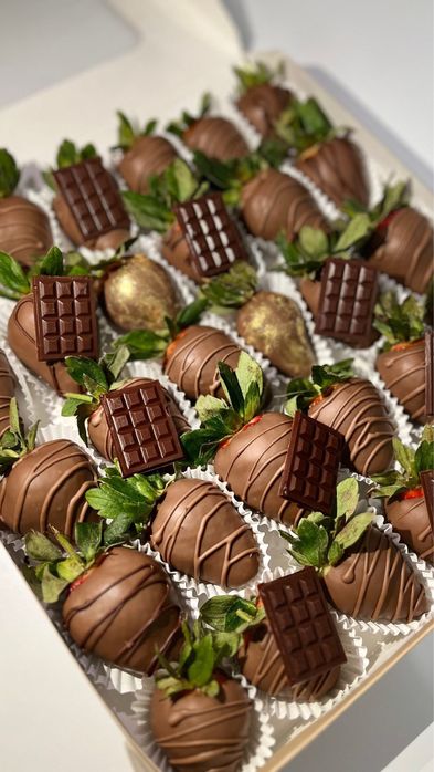 Клубника в шоколаде