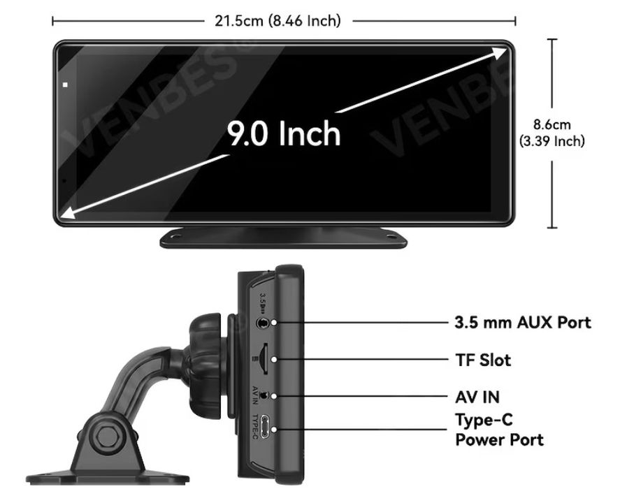 7 INCH HD touchscreen for Car
