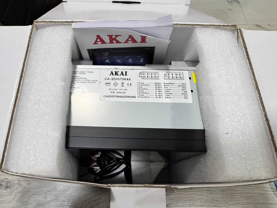 Плеър за кола Akai CA-2DIN7064A, Android