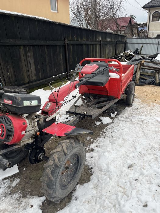 Motocultor Gt1350 (Cu Remorca si Freza)
