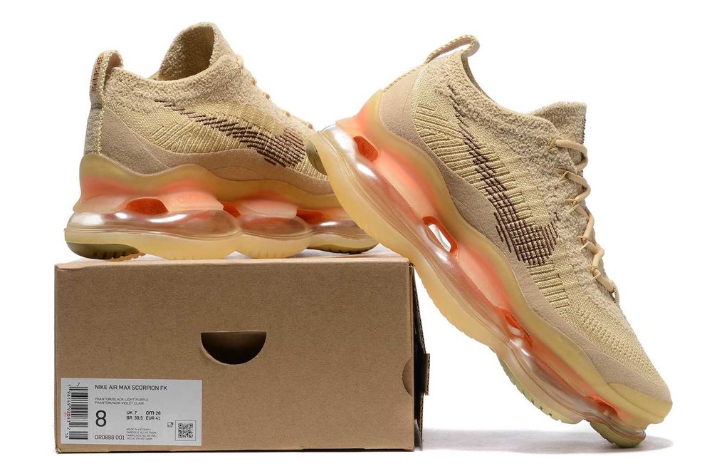 Оригинални дамски маратонки Nike Air Scorpion FK beige