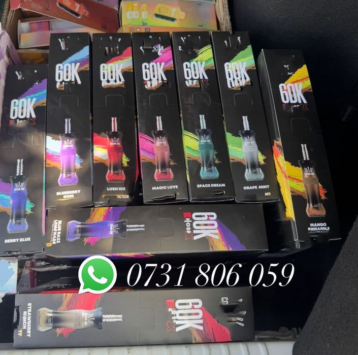 vape narghilea mini 60.000 puffs gust intens