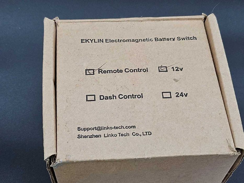 E-KYLIN 12V 100A / 1000A – Дистанционен прекъсвач за акумулатор, защита против кражба